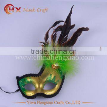Wholesale Masquerade Mask Feather Carnival Mask photo-3