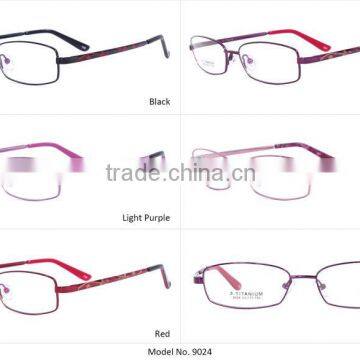 Women Memory Metal Full-rim 2014 New Style Eye Glasses Frame Japan photo-3