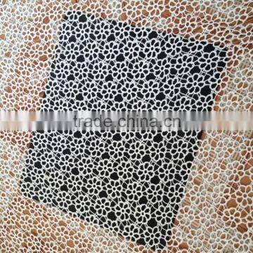 2016 Beautiful Lace Accessory Design 100% Polyester Lace Fabric With Flower Design photo-4
