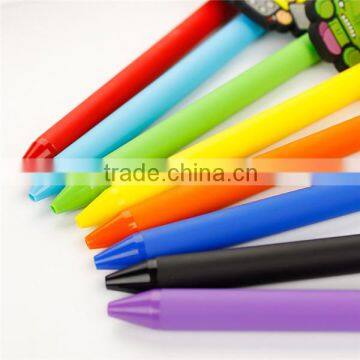 cheap wholesale fashion 3d avengers alliance cartoon character plastic ball pen for kids gifts