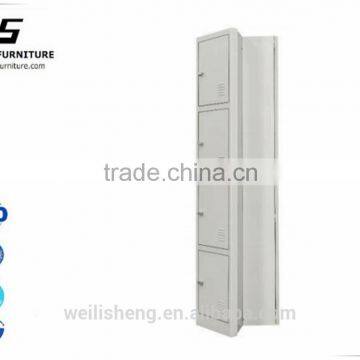 Four-door Foldable Steel Clothes Cabinet in China