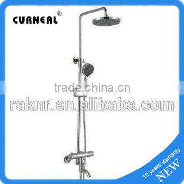 CURNEAL Wall Mounted Exposed Thermostatic Valve Shower Mixer Set