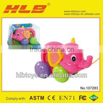 Plastic Carton Toys,Pull Line Toys with Light and Music for Child