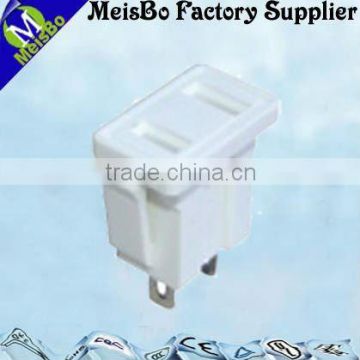 Mini female power plug and socket