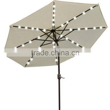 Fashion New Colorful Anti-UV Parasol led umbrella light