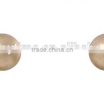 Fashion Jewelry 24K Gold Plated Multiple Acrylic Ball Earring Stud Set photo-5
