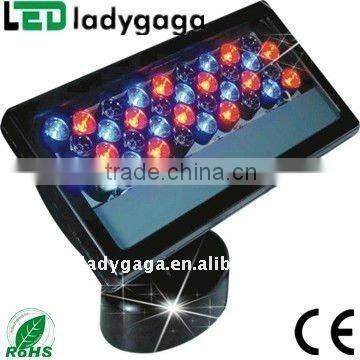 2011 IP65 nice and hotest 36w multi color led flood light