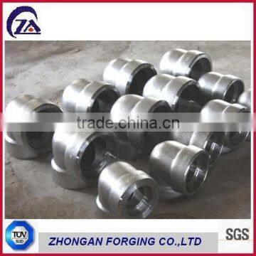 Forged stainless steel elbow