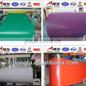 prepainted galvanized ppgi color coated steel coil