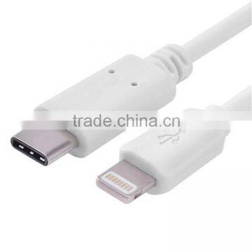 High Quality 3.1 Type C to 8 Pin IOS USB Cable for Chromebook Pixel