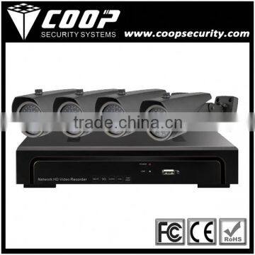 16 Ch Network DVR Waterproof Surveillance Security Day Night Cameras CCTV System