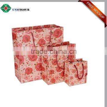 Latest Design Fancy Laminated Paper Shopping Bags Selling Like Hotcakes