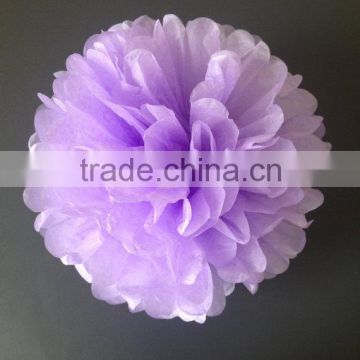 Purple Pom Poms Different Sizes Tissue Paper Pom Poms for Baby Shower Kids Party Christmas Wedding