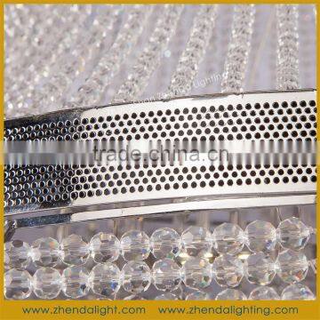 White Color Birdcage Shape Fancy Light Modern Crystal Pendant Lamp Online Shopping D048/16+9 photo-5