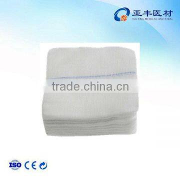 medical wound care dressing cotton gauze folded