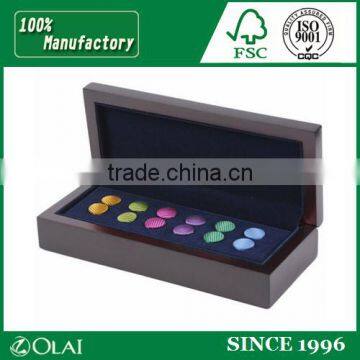 Chinese Upmarket wooden cufflink display box