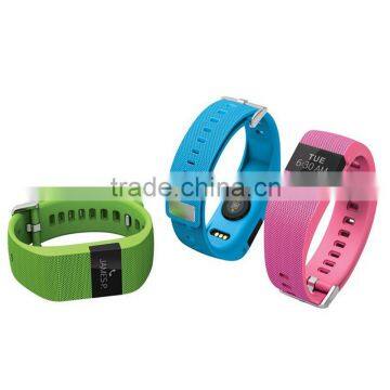 2016 Bluetooth Body Fit Heart Rate Monitor Bracelet Smart Wireless Wristband