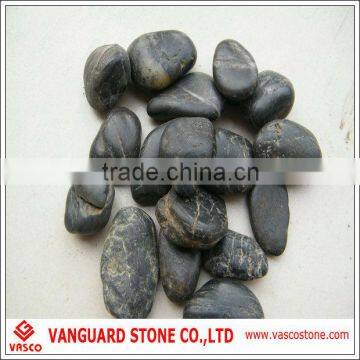 Black pebbles, landscape stone wholesaler price