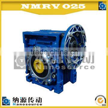 China Made Running Well NMRV025 ratio 7.5:1 gearbox/ speed gearbox/ worm gearbox