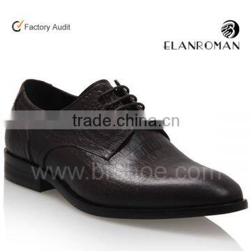 Fashion derby shoes wholesale men dress shoes genuine leather shoes