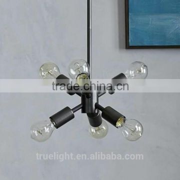 pendant light fixtures with chandelier E27 x6