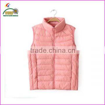 lady's fashion down vest