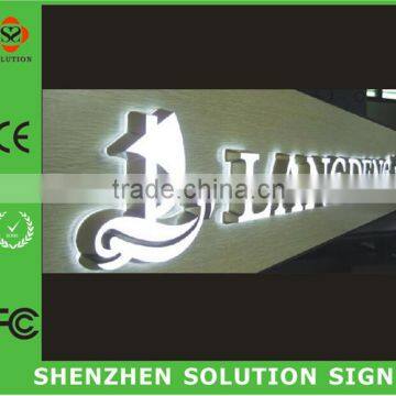 Double side LED channel letter shop 3D sign