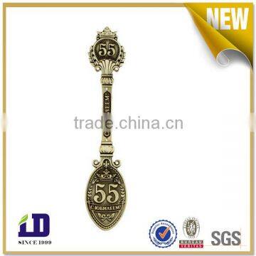 customize russian metal souvenir spoon