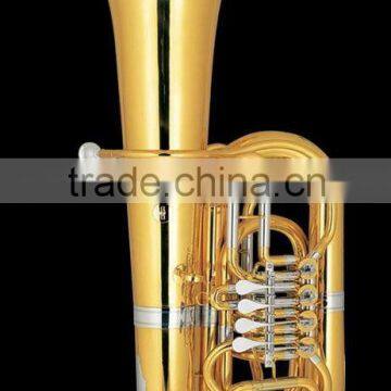 Hig grade 4 valves rotary tuba