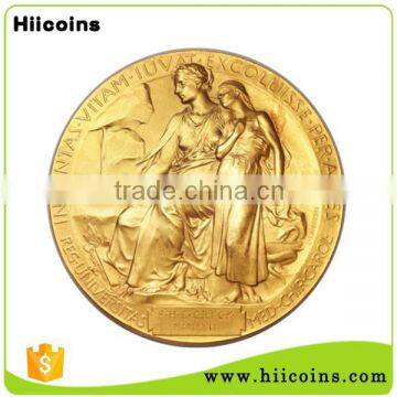 China supplier Arts Crafts coins gold