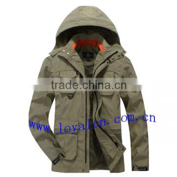 outdoor funcational fashion waterproof mens raincoat sale