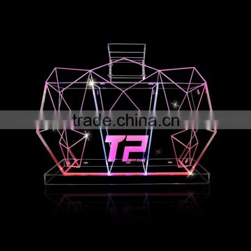 LED night bar table, modern LED sign for night club