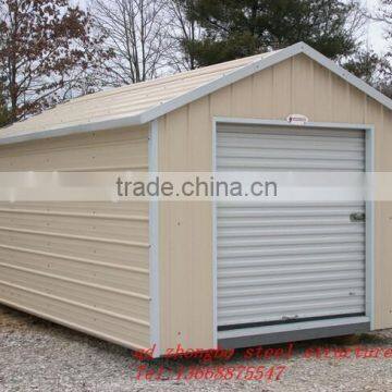 prefabricated light steel structure frame villa