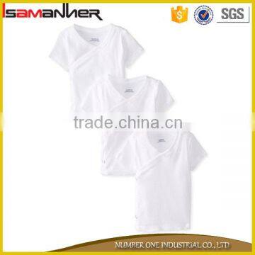 Baby t-shirts plain white tops bulk custom wholesale blank baby clothes                        
                                                                                Supplier's Choice