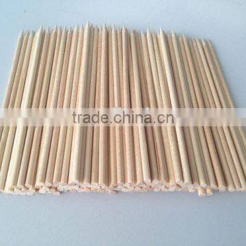 Automatic Machine Use Straight Wooden Skewers Professional Factory