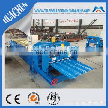 auto corrugated steel metal tile roof panel roll forming machine price