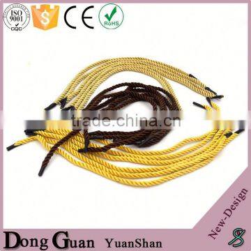 2016 Fashionable Custom Metal Tip Shoe Laces Tuxedo Best Selling Tube