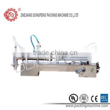 semi-automatic single head liquid oil shampoo filling machine