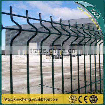 Guangzhou Factory pvc coated&powder coated residential fence