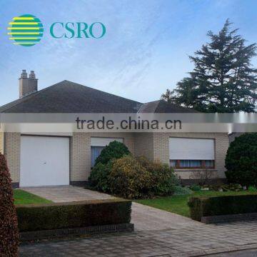 Galvanized steel vertical roller shutter doors with 77mm PU foam slats