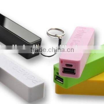 factory OEM li-ion rechargeable 3000mah power bank with USB port