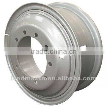 Truck tire steel rims 24.5" 8.25x24.5 9.00x24.5 11.75x24.5 13.00x24.5 15.00x24.5