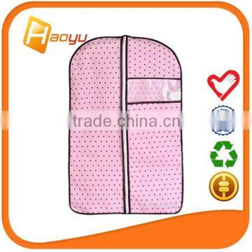 New product China alibaba supplier garment bag with pockets