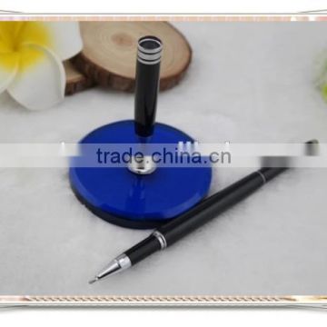 TT- 07 best-selling desk pen for office use , slim metal stand pen