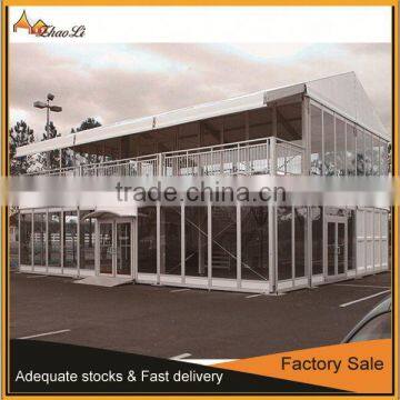 Double Decker Cube Structure tent for high class wedding party