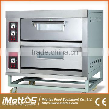 2 Layers 4 Trays Industrial Oven for Bread Arabic Bread Oven