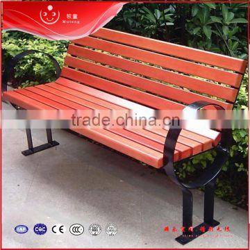 Factory directly supplying qualified solid wood outdoor garden bench