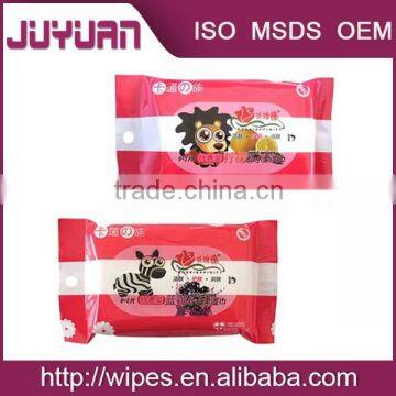 Manufacture nonwoven Disposable Moist Towelette Hand Wipes/tissues individual pack wet wipes OEM Welcomed