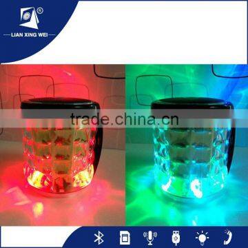 2015 Hand-Free 7W Digital Speaker with colorful Led Light