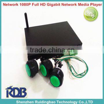 RDB  china full hd media player with push button and motion sensor activated DS009-115